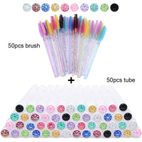 50pcs mix  glass