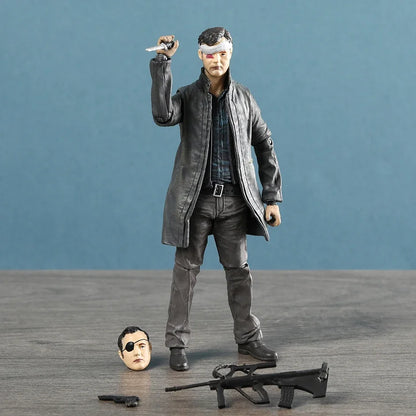 The Walking Dead Abraham Ford Bungee Walker Rick Grimes The Governor Michonne Action Toy Figurine Model Doll