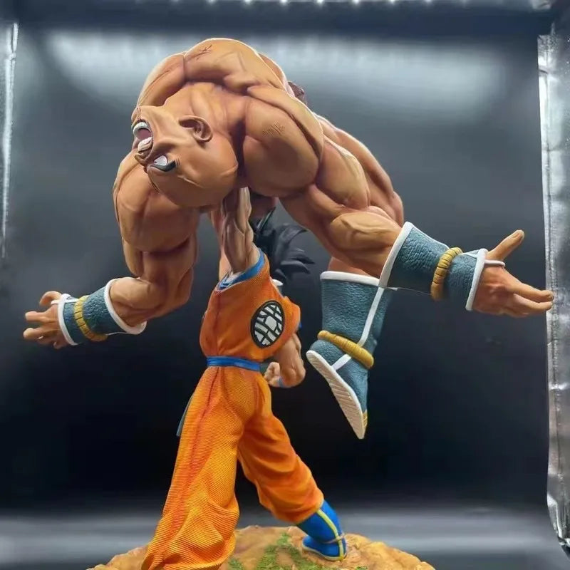 23cm Anime Dragon Ball Z Son Goku Nappa Piccolo Figures Pvc Gk Statue Action Figures Toys For Kids Collector Super Saiyan Gift