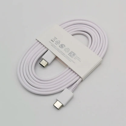 Samsung 45w Charger Super Fast Charge Adapter 1.8M Type C For Galaxy S24 S23 S22 S21 S20 Note 20 Ultra 10 Z Flip Fold 6 5 4 3 2
