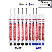 5 black 5 blue