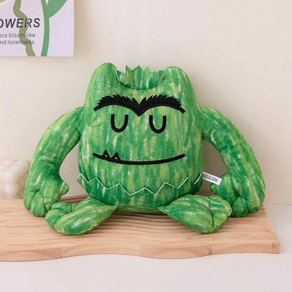 15/25cm 7pcs Kawaii Colorful Monster Plush Doll With Expression Monster Plushie Stuffed Toy For Boys And Girls Birthday Gifts