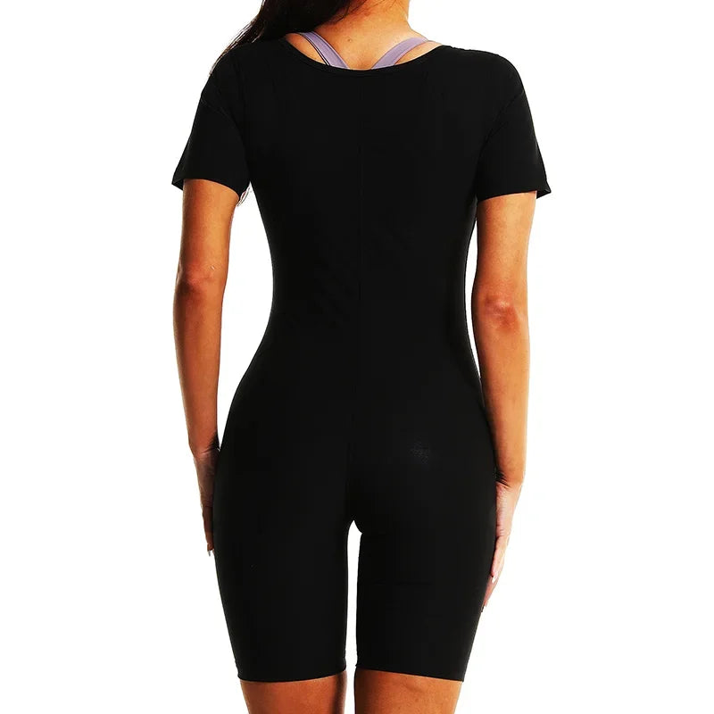 Women Sauna Suit Sweat Shirts Slimming Hot Thermal Fat Burning Shaper Waist Trainer Legging Trimmer Corset Weight Loss Bodysuits