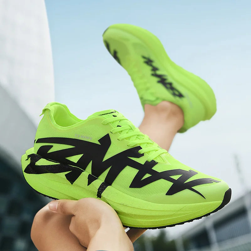 Athletic Running Shoes Men Marathon Speciality Training Race Sports Carbon Board Lightweight Women's Comfortable Casual Sneakers