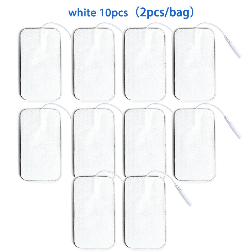 5*9cm EMS Self Adhesive Electrode Pads Replacement Conductive Gel Patch Pulse Massager Electric Muscle Stimulator Accessorie