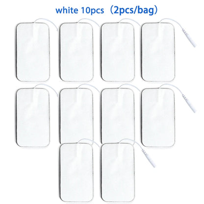 5*9cm EMS Self Adhesive Electrode Pads Replacement Conductive Gel Patch Pulse Massager Electric Muscle Stimulator Accessorie