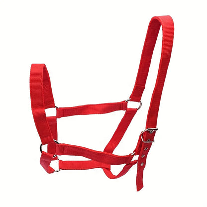 Professional Adjustable Horse Halter Equestrian Bridle Headcollar Ideal for Horse Training and Outdoor Riding