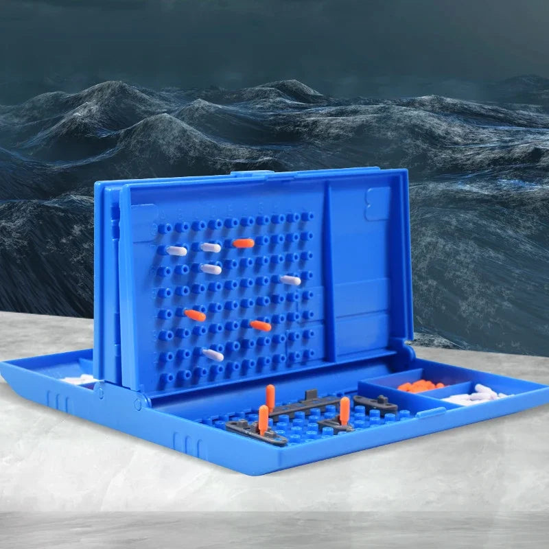 Two Person Table Game, Naval Battleship Fighting Game, Educational Traditional Toy, Children's Battleship Board Toy Game