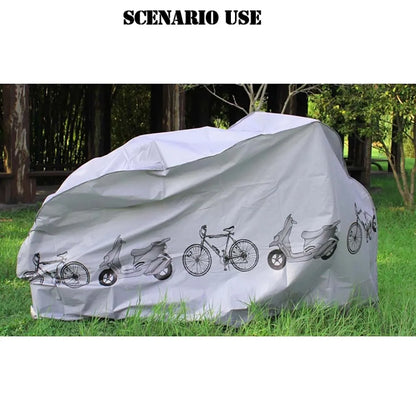 Waterproof Bike Cover Sun Protection Outdoor Bicycle Cover Multifunctional Electric Vehicle Cover for Bicycle Prevent Rain