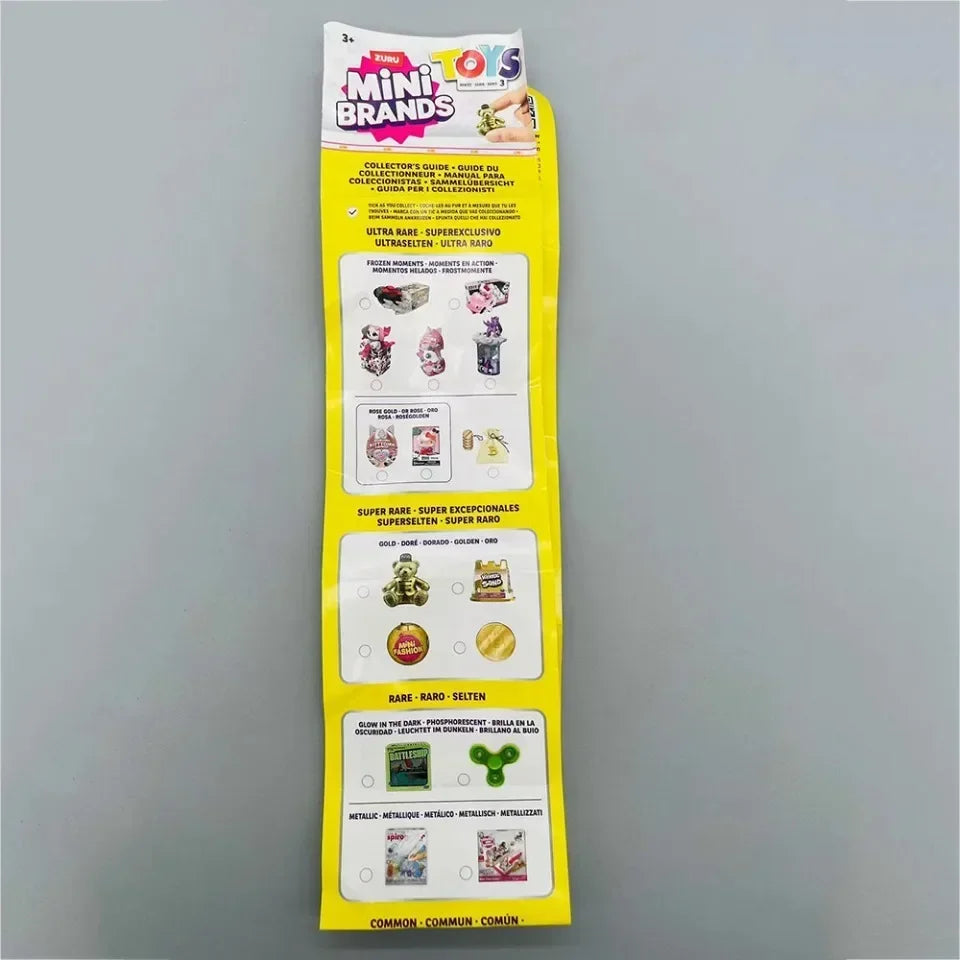 Zuru 5 Surprise Mini Brands Toys Zuru Mystery Blind Box Original Miniature Toy Surprise Blind Box Toy Gifts Cute Toys