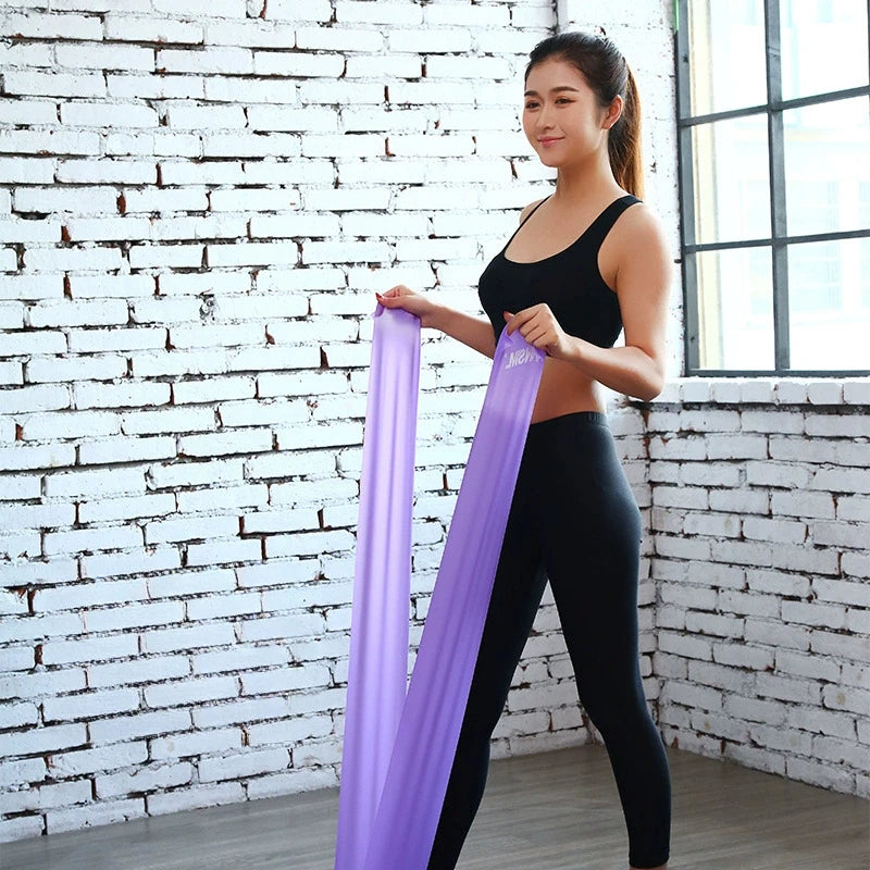 Yoga Tension Sheet Elastic Band - Resistance Band for Yoga, Pilates, Fitness Exercise, Stretching, and Strength Training
