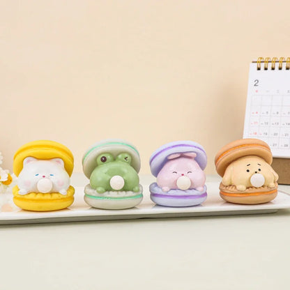 Creative Cute Animal Spit Bubble Burger Stress Relief Pinch Children's Toy Anti-stress Relief Squishy Toy Funny Vent Squeeze Toy