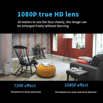 X5 Mini Camera 1080P HD Wifi Wireless Night Vision Motion Detection Video Camera Home Security Camcorder Audio Video Recorder