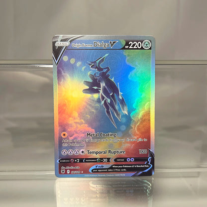 PKM Proxy Cards Classic Mew Vmax Charizard Vstar Cards Collection PTCG Celebi V Fusion Strike Foil Card