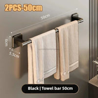 2PCS-Black 50CM