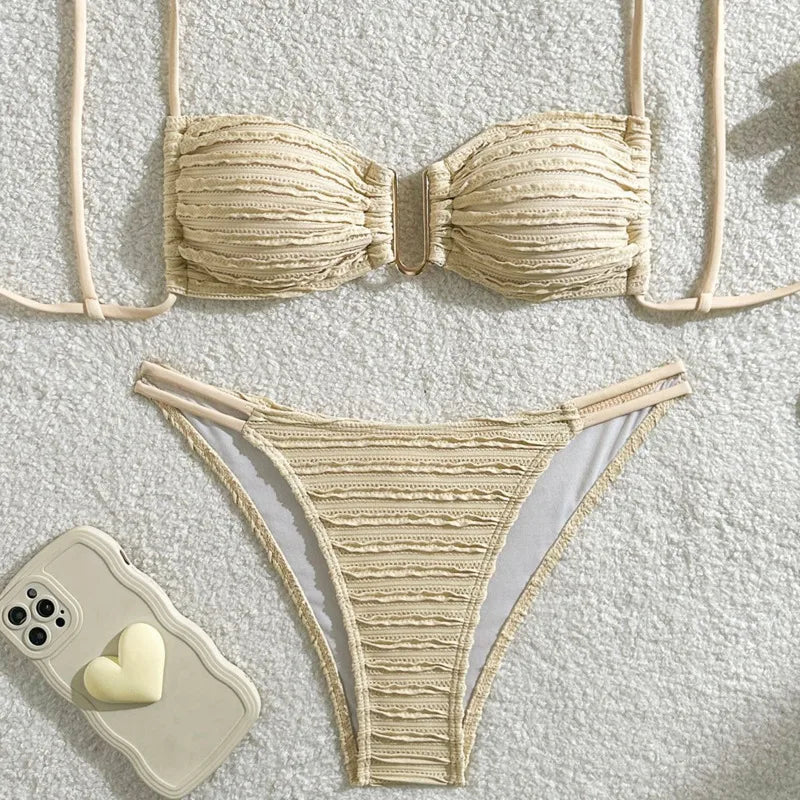 Summer Sexy Bikinis 2026 Women's Swimwear Female Swimsuit For Swim Wear Bathing Suits Brazilian Bikini Set Beachwear Pool Bather