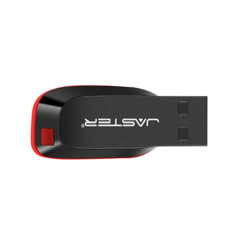 JASTER Plastic USB Flash Drive 128GB Key Chain Memory Stick 64GB Mini Pen Drive 32GB Black Creative Business Gift 16GB 8GB 4GB