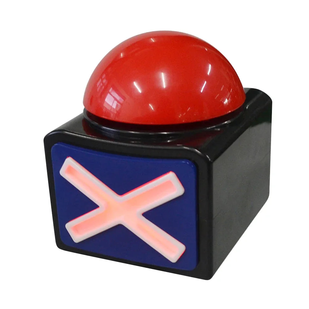 4-1PCS Educational Answer Buzzer Interactive Game Answer Buzzers for Kids' Engaging Learning Family Game Quiz Show Alarm Buzzer
