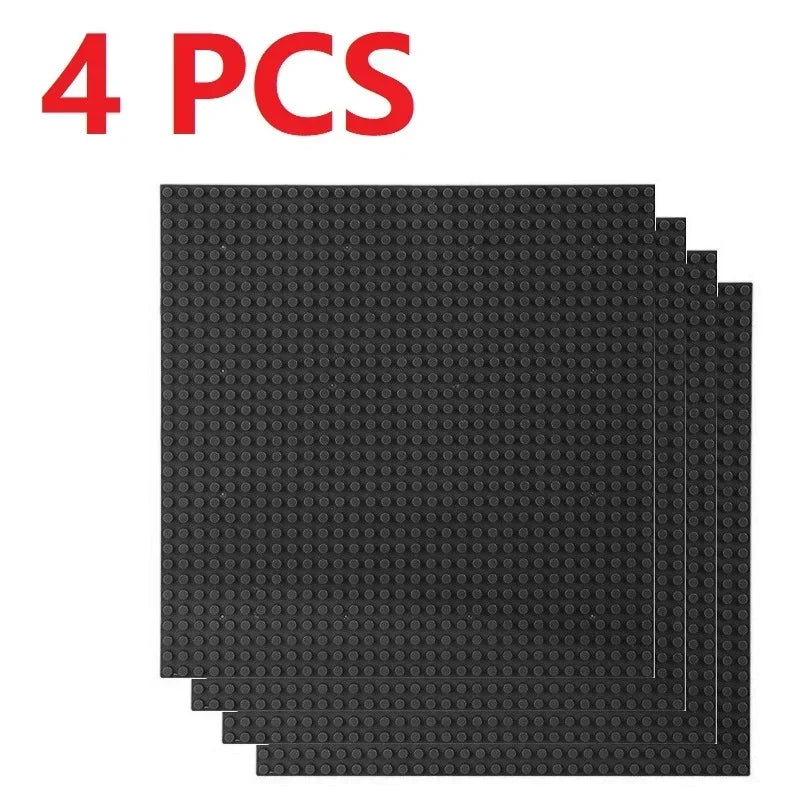 4PCS Classic Baseplates 32x32 16X32 Dots Building Blocks Bricks Base Plates DIY Plastic Board Blocks MOC City Construction Toys