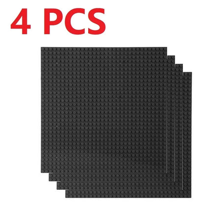 4PCS Classic Baseplates 32x32 16X32 Dots Building Blocks Bricks Base Plates DIY Plastic Board Blocks MOC City Construction Toys