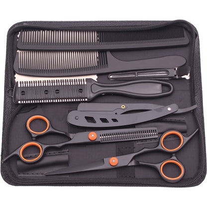 6'' Hair Scissors Professional Cutting Shears Thinning Hairdressing Razors Com Set Salon Barber & Home Japan Steel Dropshipping