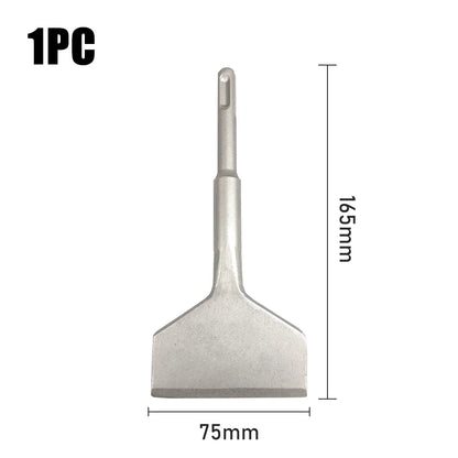 5PC SDS PLUS Round Shank tile Shovel Electric Hammer Chise Wall Concrete Impact Drill 5Teeth  Drill Bit For Masonry SlottingTool