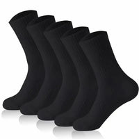 5 Pairs Black