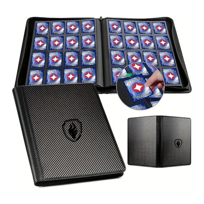 1024 Pockets Trading Card binder, Premium 16 Pockets Card Holder Folders, Side Loading Card Album for Sport, Game Card
