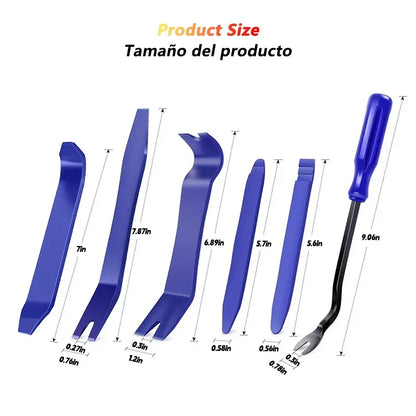 Auto Dismantle Tools Kit Plastic Kit Car Door Clip Panel Trim Radio Dash Audio Removal Installer Pry Kit Conversion Repairing