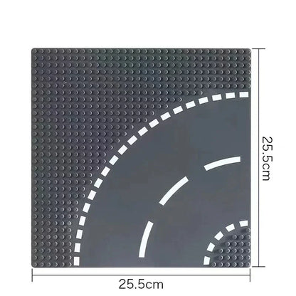 32X32 Dots Styles Classic Building Block Base Plate City View Traffic Road Figures Construction Toys Bricks Plastic Baseplates