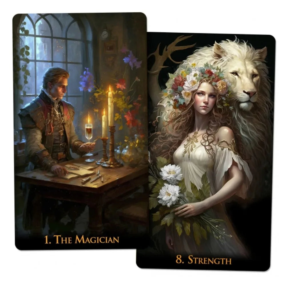 12*7cm Weird World Tarot 78 Cards Tarot Deck | Indy Tarot