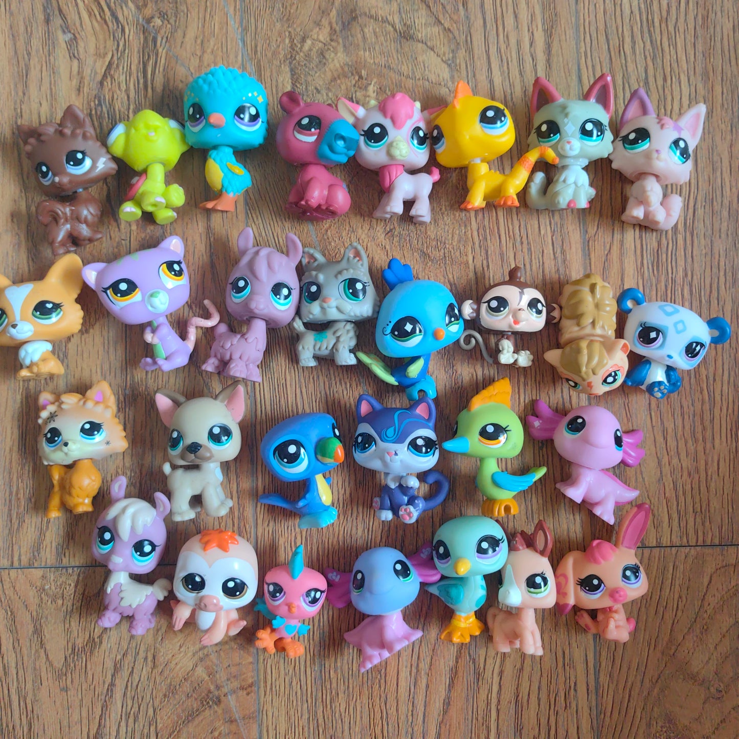 6/12/pcs 5cm Old Pet Toys Cat Puppy Figure Mini dolls Toy Figures Classic Little Pet Cat Dog Animal Action figures Toys