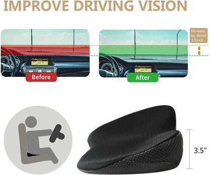 Multifunctional Car Seat Cushion Universal Memory Lumbar Pillow Support Driver Breathable Relief Comfort Chair Car Seat Pad