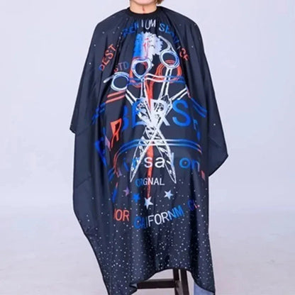 1pc Barber Cape - Waterproof Hairdressing Cape & Haircut Gown Cloth for Hair Styling