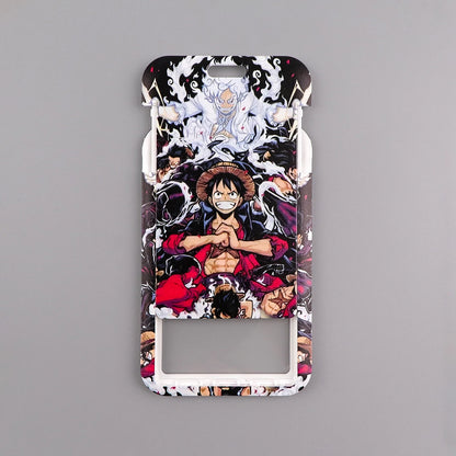 Zoro Lanyard Anime Pirate Card Holder Neck Strap for Key ID Card Phone Straps Badge Holder Keyrings Cosplay Accessories Gifts