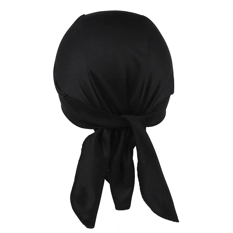 Paisley Durag Cycling Unisex Outdoor Bandana Headwrap Hiking Hip Hop Breathable Motorcycle Skull Cap Streetwear Retro Bandana