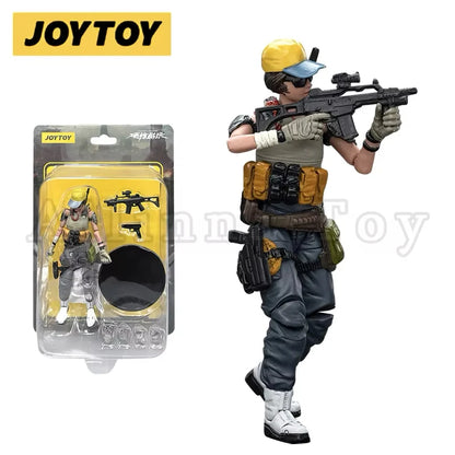 JOYTOY 1/18 3.75 Action Figures Military Armed Force Series Anime Model Gift