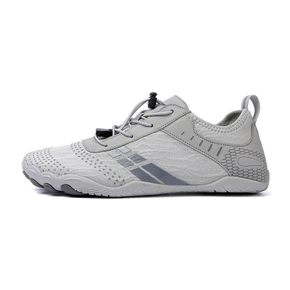 Mens Wide Toe Zero Drop Barefoot Shoes Breathable Minimalist Water Shoes for Outdoor Sports Climbing Running Wrestling
