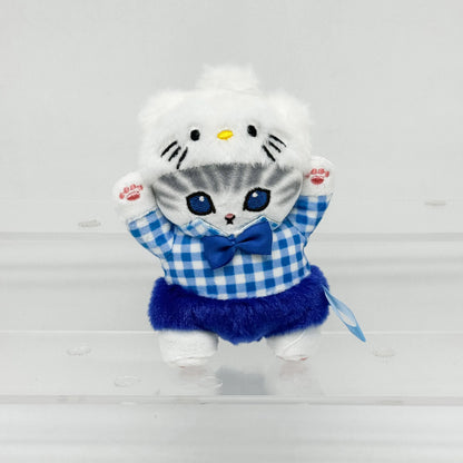 Anime Shark Cat Co Branded Cross-dress Kuromi Hello Kitty Cinnamoroll Plush Toys Collect Decoration Pendant Gift