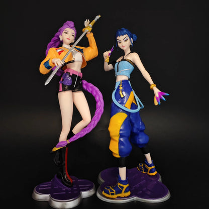 New Arrival Cute Anime Girl Figure Lumi Mila Zoe Character Model Pvc Desktop Ornament Cartoon Collectible Decoration Gift Fans