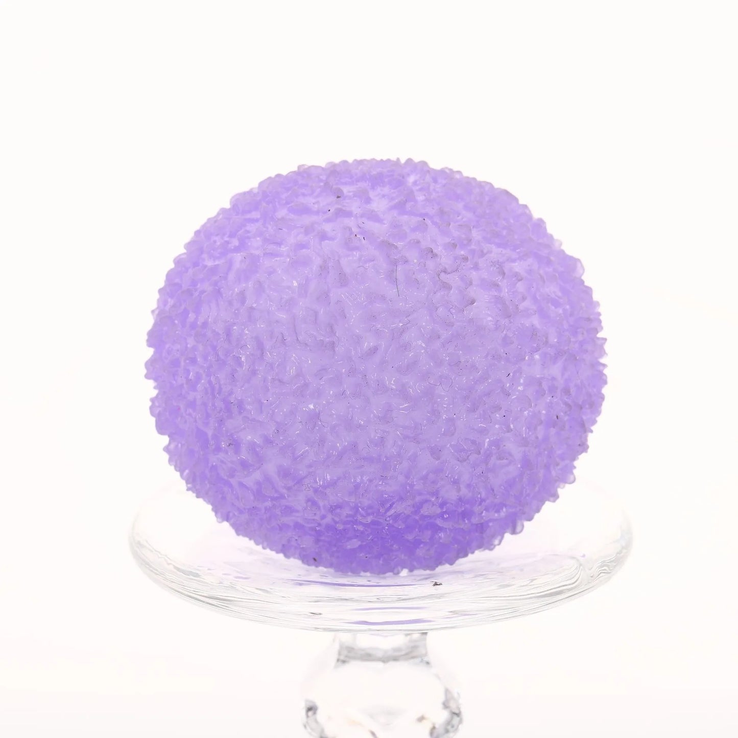 Ice Ball Maltose Squishy Toys Blue Mochi Sensory Fidgets Toy Simulated Transparent Anti Stress Slow-rebound Decompression Toy