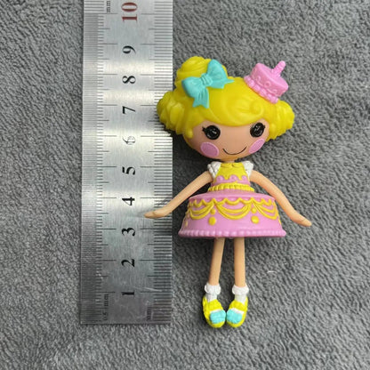Original 8-10cm Can Choose Lalaloopsy Little Sister and Pet Dolls PVC Girls' Holiday Gift Collection Pvc Toys