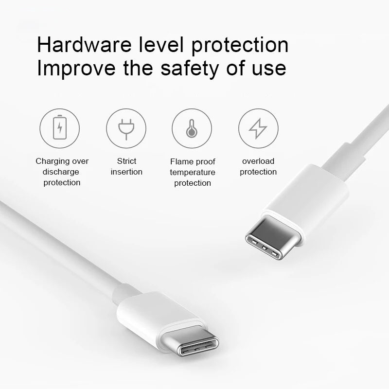 100W USB-C to USB-C Fast Charging PD Cable For iPhone 15 16 17 Pro Max Huawei Mate 60 Xiaomi Samsung Type C to Type C Data Cable