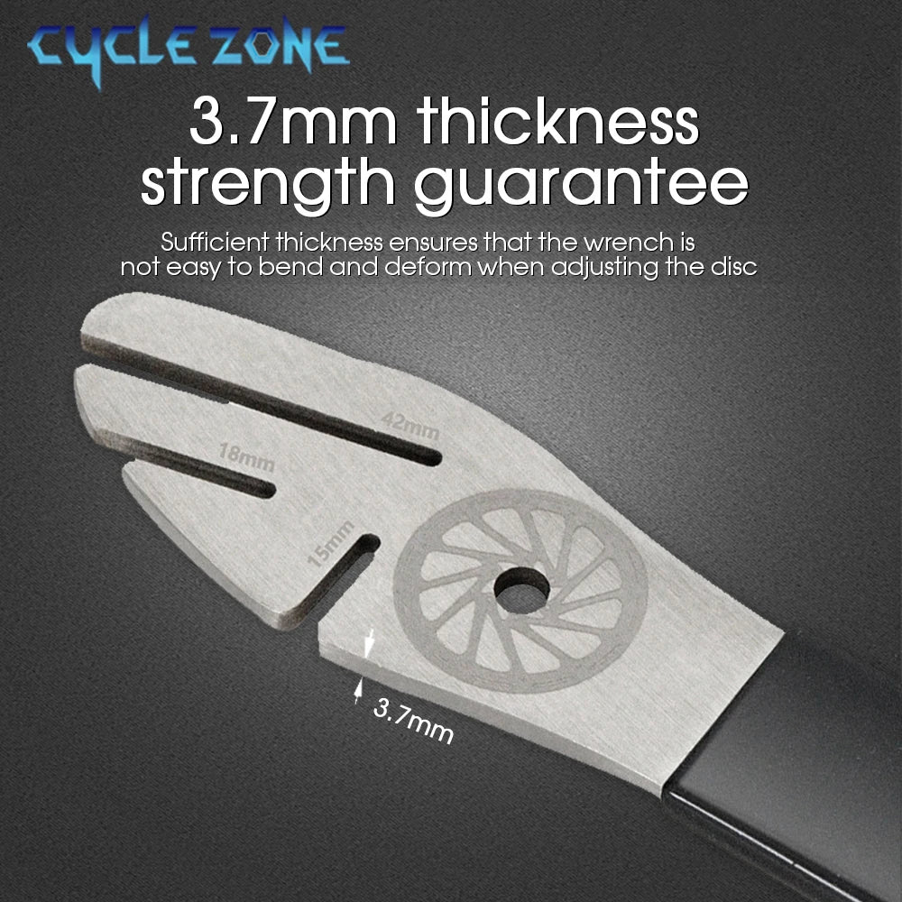 Bike Tool Disc Brake Correction Wrench Mountain Road Bicycle Brake Rotor Alignment Truing Tool Cycling Adjustment Repair Tools
