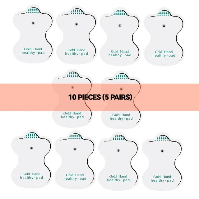 Full Body Tens Muscle Electrostimulator EMS Acupuncture Therapy Massage Relax Digital Meridian Physiotherapy Apparatus Full Set