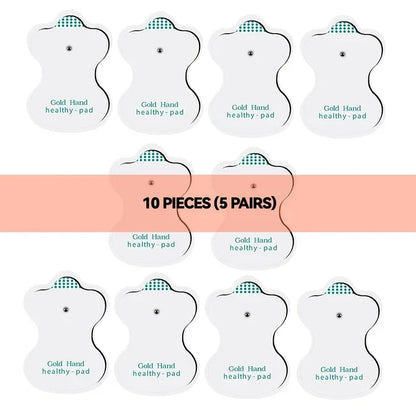 Full Body Tens Muscle Electrostimulator EMS Acupuncture Therapy Massage Relax Digital Meridian Physiotherapy Apparatus Full Set