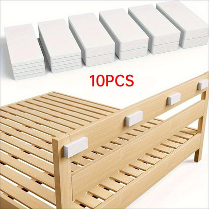 10pcs EVA Foam Double-sided Adhesive Wall Protector Is Suitable for Shock Protection of Sofa Bench Wall Anti Vibration Pads