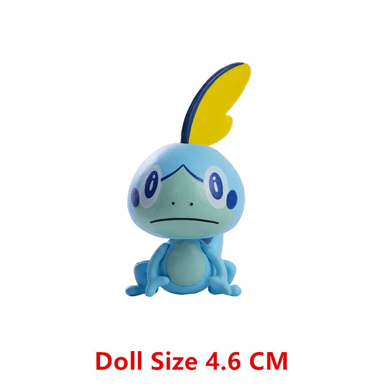 Pokemon Anime Figure Pikachu Eevee Charizard Mewtwo Cartoons Figure Collection Model Pocket Monster Action Toys Kids Birthday Gi