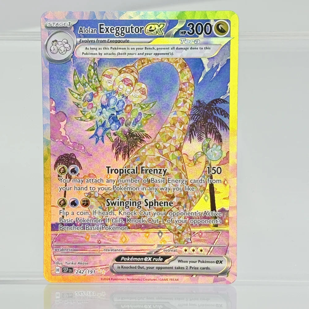 Holographic Game Trading Collection PTCG Proxy Cards Charizard Pikachu Mew EX Singl PKM Foil Cards PROXY Card