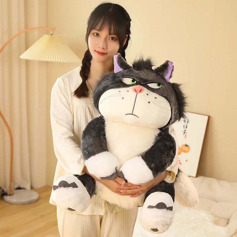 Kawaii  Lucifer Cat Plush Toys Princess Dream Stuffed Kitten Animals Dolls Funny Birthday Xmas Gifts for Girls Room Decoration